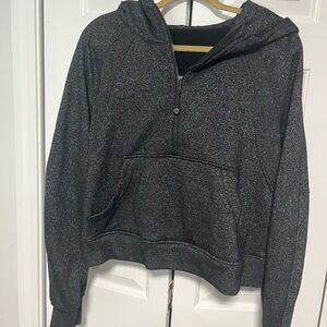 Women’s Black Half-Zip Sweater